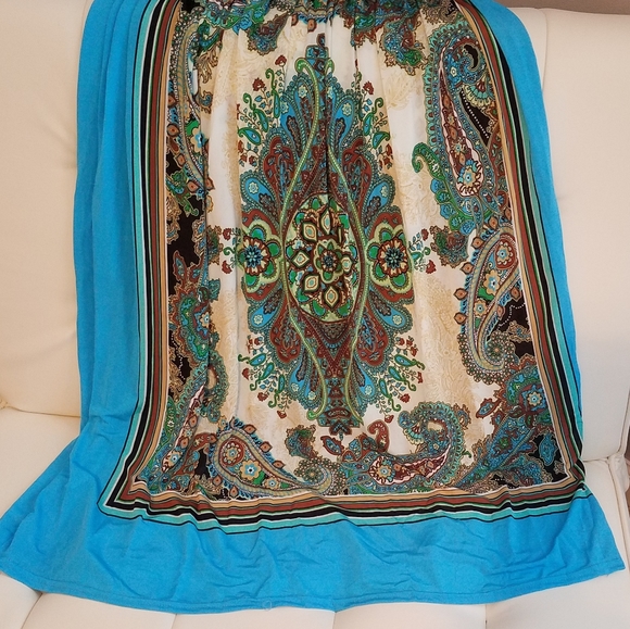 Blue lightweight dress - one size fits most - Picture 12 of 12